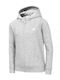 4F Athletic Kids Cardigan Sweatshirts Cotton Hooded Gray Sweatshirt