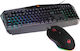 Meetion C510 Σετ Gaming Πληκτρολόγιο με RGB φωτισμό & Ποντίκι (Αγγλικό US)