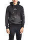 Paco & Co Men's Sweatshirt with Hood and Pockets Black