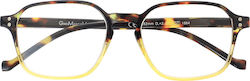 Gian Marco Venturi Cagliari Reading Glasses +2.00 Tartarouga Giallo Cagliari