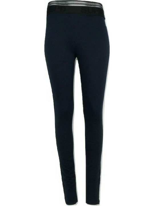 Paco & Co Women's Long Legging High Waisted Blue