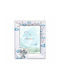 Slevori Elefanten-Bilderrahmen für Kinder Silber Blau 10x15 cm