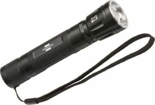 Brennenstuhl Lumină de lucru și de sit, cu baterie Lanternă LED IP44 cu Luminozitate Maximă 350lm TL 300 AF Negru