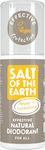 Salt of the Earth Amber & Sandalwood Φυσικό Αποσμητικό σε Spray Χωρίς Αλουμίνιο 100ml