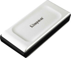Kingston XS2000 USB-C Externe SSD 500GB 1.8" Silber