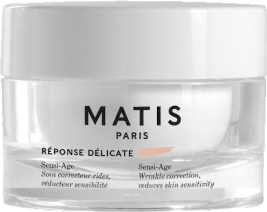 Matis Paris Reponse Delicate Sensi-Age Cremă de Față Hidratare și Anti-îmbătrânire de Zi împotriva Imperfecțiunilor cu Acid Hialuronic 50ml