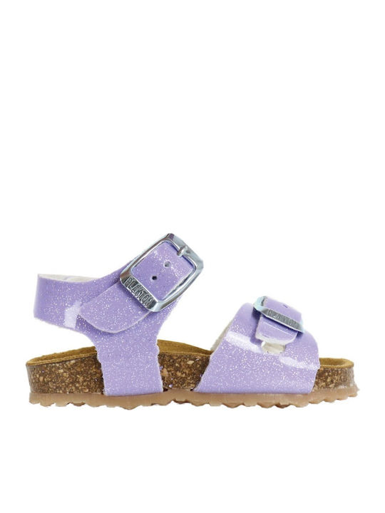 Plakton Sandale Copii Lilac Vernice Flieder