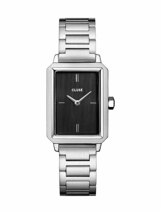 Cluse Boho Chic Petite Women's Watch with Silver Metal Bracelet