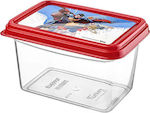 TnS Superman Kids Lunch Plastic Box 0.70lt Red L13xW9xH8cm