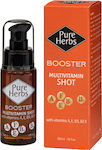 Pure Herbs Multivitamin Shot Feuchtigkeitsspendend Kindersitz Gesicht 30ml