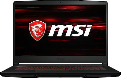 GF63 Thin 10UC 15.6" 144Hz (i7-10750H/8GB/512GB SSD/GeForce RTX 3050/Без операционна система) (US Клавиатура)
