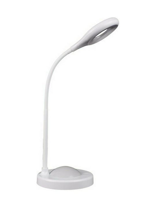 Spot Light LED Bürobeleuchtung mit flexiblem Arm in Weiß Farbe