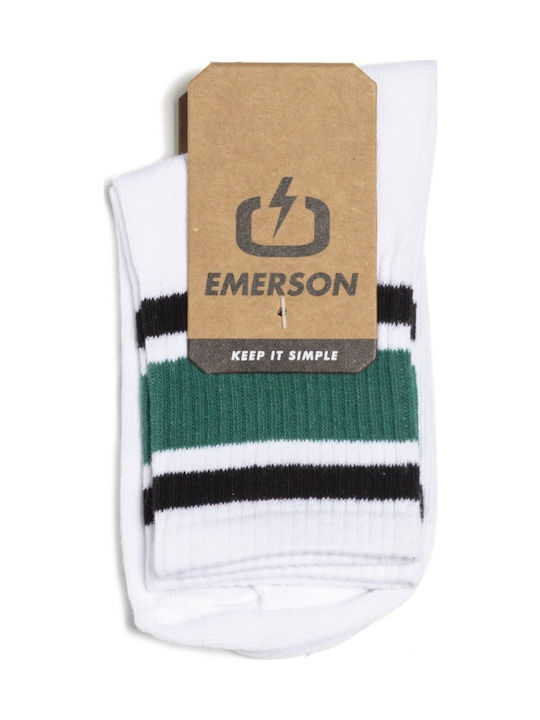 Emerson Gemusterte Socken Weiß 1Pack