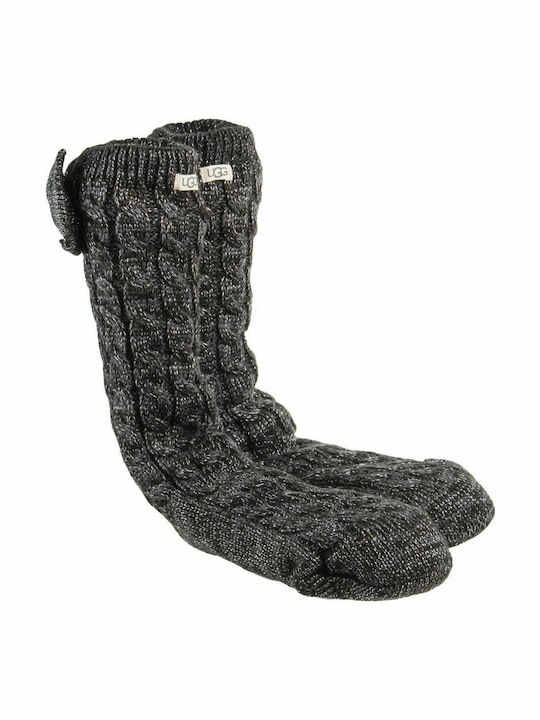 UGG Laila Bow Γυναικείες Κάλτσες Μαύρες