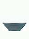Max Home Σαλατιέρα από Πορσελάνη Μπλε 24x24cm