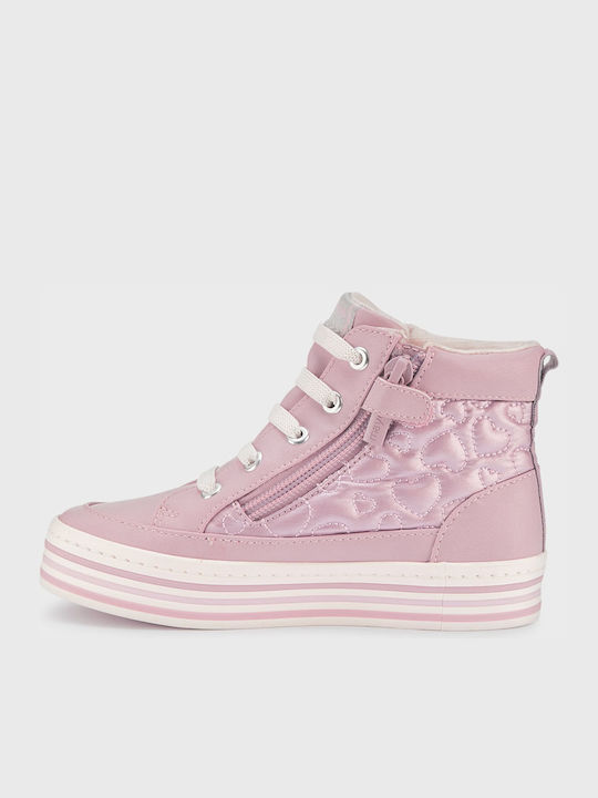 Mayoral Kids Boots with Zipper Pink