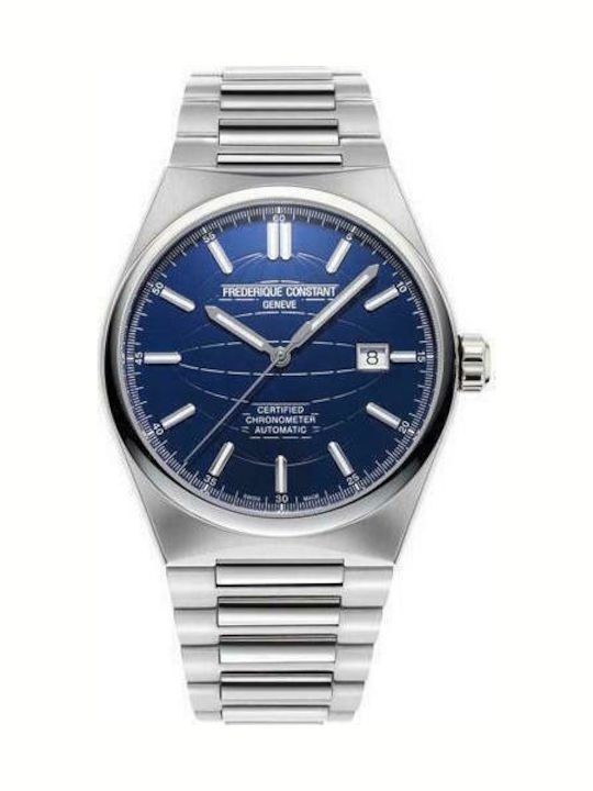 Frederique Constant Ρολόι Μπαταρίας με Μεταλλικό Μπρασελέ Frederique Constant Ρολόι Μπαταρίας με Μεταλλικό Μπρασελέ