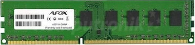 Afox 4GB DDR3 RAM με Ταχύτητα 1600 για Desktop