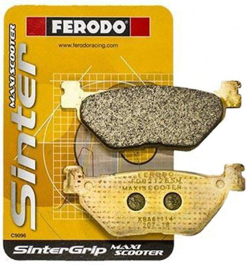 Ferodo Τακάκια Μοτοσυκλέτας Πίσω SinterGrip για Yamaha T-MAX 500 για Yamaha YP 400 / T-MAX 500 / YP 400 Majesty