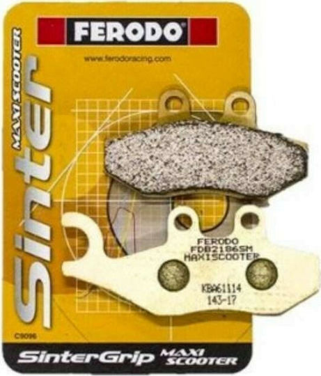 Ferodo Motorcycle Brake Pads Rear SinterGrip for Piaggio for Gilera Nexus Piaggio MP3 X7 Beverly 125 Medley 125 X10 X9 125 Medley 150 X9 250 Beverly 300 Beverly 350 MP3 500