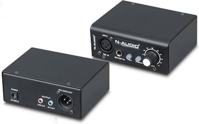 N-Audio MIC1 Microphone Preamplifier Mono with Phantom Power & 1 XLR Input