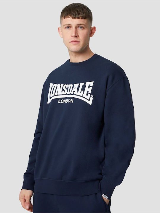 Lonsdale Ανδρικό Φούτερ Navy Μπλε