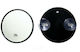 Ro-Ro Accessories Makeup Mirror Wall Zoom x10 Black