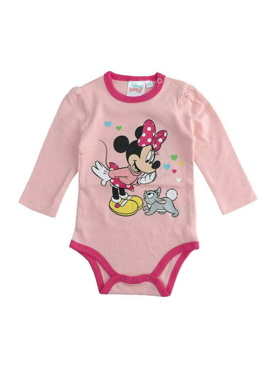 Disney Minnie Mouse Κορμάκι Ροζ