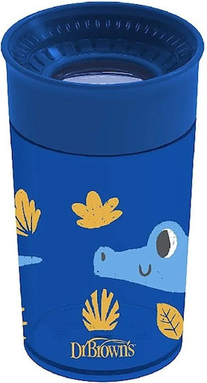 Dr. Brown's Baby Cup made of Plastic Blue 300ml for 9m+m+