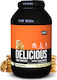QNT Delicious Whey Πρωτεΐνη Ορού Γάλακτος Χωρίς Γλουτένη με Γεύση Creamy Cookie 2.2kg