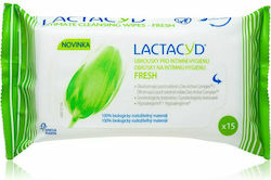 Lactacyd Intimate Wipes Fresh 15τμχ