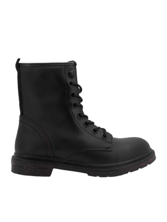 Wrangler Spike Mid Leder Stiefeletten Damen Sch...