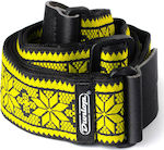 Dunlop Jacquard Fillmore Каишка за Бас Жълт