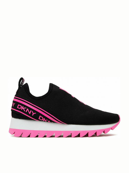 DKNY Abbi Γυναικεία Sneakers Μαύρα