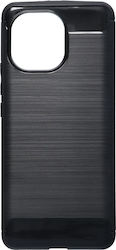 Forcell Carbon Silicone Back Cover Black (Mi 11 Lite / 11 Lite 5G / 11 Lite 5G NE)