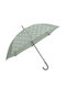 Fresk Kids Curved Handle Umbrella with Diameter 80cm Green