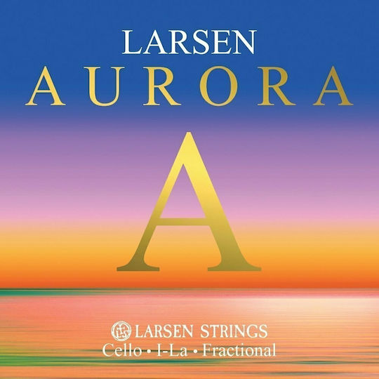 Larsen Aurora 3/4 Medium Μονή Χορδή Steel Τσέλου 3/4 A (Λα)