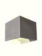 Viokef Samos Wandmontierte Außen-Deckenleuchte LED IP65 12W mit Warmweiß Licht Doppelstrahl 14x14x14εκ.