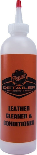 Meguiar's Little Bottle from Plastic Detailer Leather Cleaner & Conditioner 945ml (1pcs)