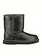 Ugg Australia Classic II Kids Leather Boots Black