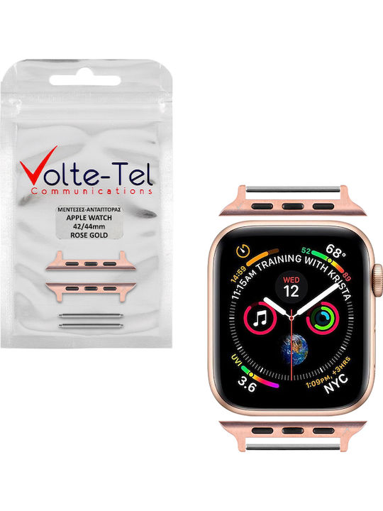 Volte-Tel Μεντεσές Ροζ Χρυσό (Apple Watch 42mm)