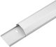 Goobay Kabelkanal mit gelochtem Ständer aus Aluminium Weiß 1.1m
