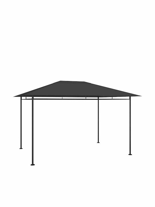 vidaXL Garden Freestanding Pavilion Ανθρακί 4x3cm