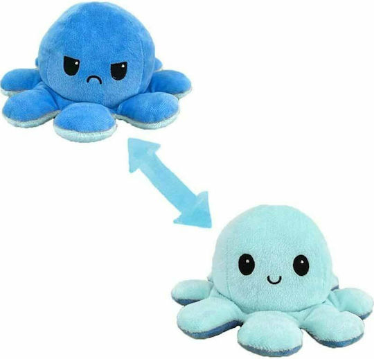 Gama Brands Plush Reversible Octopus Multicolour 20 cm (Various Designs) 1pc