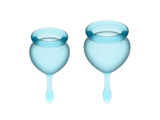 Satisfyer Feel Good Σετ από Κύπελλα Περιόδου Γαλάζια