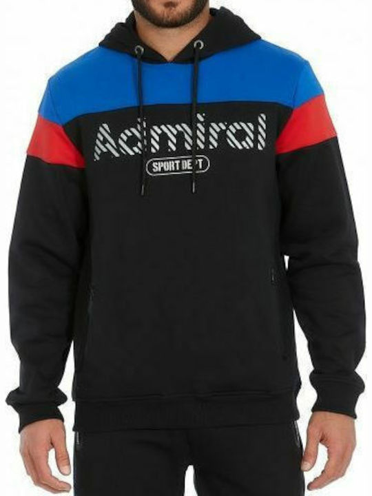 Sweatshirt with Hood Black