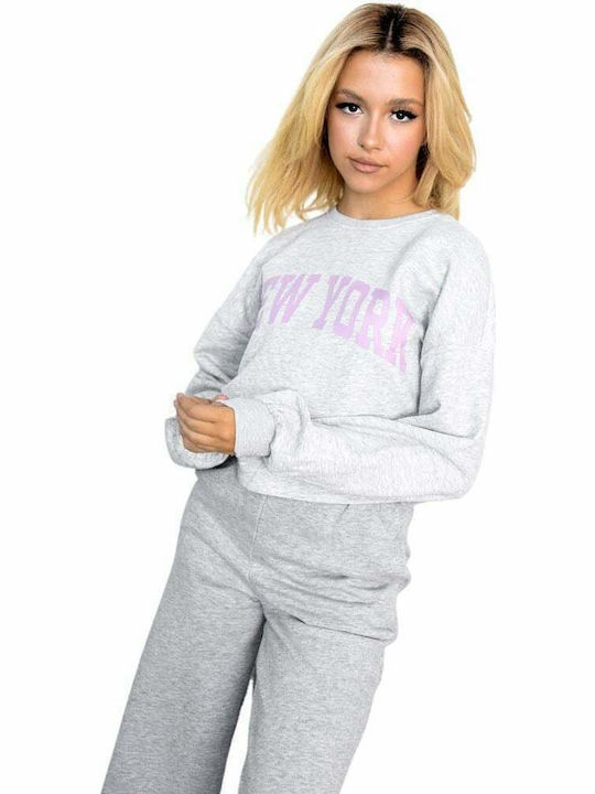 Only Women's Sweatshirt Gray