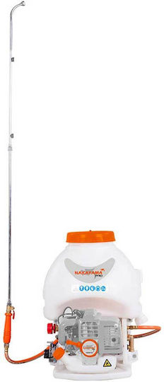 Nakayama NS2640 Backpack Sprayer Gasoline 1hp with Capacity 15lt 25bar