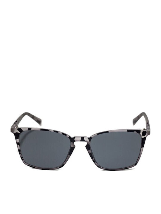 Italia Independent Sunglasses Gray with Acetate Frame & Gray Lens