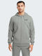 Cardigan With Hood Heather Grey